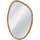 Margot Warm Gold Bronze Free Form Wall Mirror