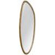 Margot Warm Gold Bronze Free Form Wall Mirror