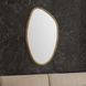 Margot Warm Gold Bronze Free Form Wall Mirror