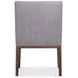 Linea Grey And Cerused Charcoal Upholstered Arm Chair Set of 2