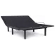 Head Up Only Foundation Charcoal Gray Queen Adjustable Head Base with USB Charging