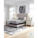 Chime Hybrid 10" White Medium Full Mattress with Foundation