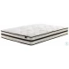 Chime Hybrid 10" White Medium Full Mattress with Foundation