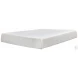 Chime White 10" Full Luxury Firm Mattress with Foundation