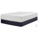 Chime Memory Foam 12" White California King Ultra Plush Mattress