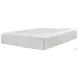 Chime Memory Foam 12" White California King Ultra Plush Mattress