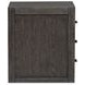 Foxrun Hollow Ravenwood Black 2 Drawer File Cabinet with Casters