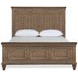 Mariana Mocha and Beige Queen Panel Bed