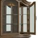 Denali Walnut 5 Door Server and Hutch with LED