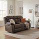 Madrona Dark Brown Double Reclining 75" Loveseat