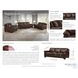 Ironvale Chestnut Leather 84" Sofa