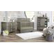 Foundry Brushed Pewter 5 Drawer Chifferobe