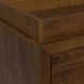 Riley Walnut 6 Drawer Dresser with Topper
