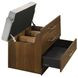 Zuma Walnut Dressing Table with LED
