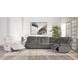 Alpine Airy Midnight 6 Piece Modular Power Reclining Sectional