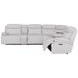 Alpine Airy Snow 6 Piece Modular Power Reclining Sectional