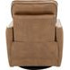 Mara Fresco Honey Leather Zero Wall Swivel Power Recliner