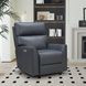 Marah Santa Fe Ocean Leather Big and Tall Power Recliner with USB Charging