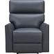 Marah Santa Fe Ocean Leather Triple Power Recliner with USB Charging