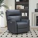 Marah Santa Fe Ocean Leather Triple Power Recliner with USB Charging