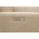 Marah Cashmere Stone Leather Triple Power Recliner with USB Charging