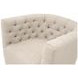 Marcel Beige Upholstered Swivel Club Chair