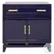 Marcus Navy Laquer Cabinet
