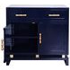 Marcus Black Navy Lacquer 2 Door Cabinet
