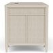 Maren White Sand Executive Desk