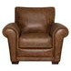 Maverick Cinnamon Top Grain Leather Living Room Chair