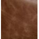 Maverick Cinnamon Square Top Grain Leather Ottoman