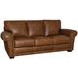 Maverick Cinnamon 88" Top Grain Leather Sofa