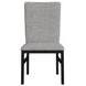 Megan Gray Upholstered Dining Side Chair Set of 2