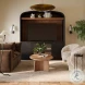 Marlow Black Wood Entertainment Center