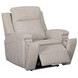Mighty Buffy Cream Rocker Heat Massage Power Recliner with LED and USB Charging