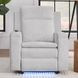 Mighty Clearwater Sand Rocker Heat Massage Power Recliner with LED and USB Charging