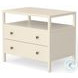 Marsha Coconut Milk 2 Drawer Nightstand