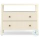 Marsha Coconut Milk 2 Drawer Nightstand