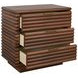 Mateo Walnut Rectangular Side Table