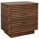 Mateo Walnut Rectangular Side Table