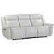 Atlantis Whisper Ivory Zero Gravity Power Reclining Sofa With Power Headrest