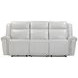 Atlantis Whisper Ivory Zero Gravity Power Reclining Sofa With Power Headrest