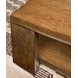 Mosaic Rich Golden Brown Rectangular Mulholland Cocktail Table