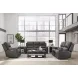Alpine Autumn Fog Leather Zero Gravity Power Reclining with USB Charging Living Room Set