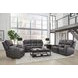 Alpine Autumn Fog Leather Zero Gravity Power Reclining with USB Charging Living Room Set