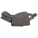 Belmont Autumn Fog Leather Zero Gravity Power Reclining with  USB Charging Living Room Set