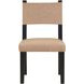 Aubrey Black Strap Back Side Chair Set of 2