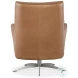 Dunmore Light Brown Swivel Chair
