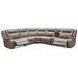 Blake Desert Taupe 6 Piece Performance Fabric Modular Reclining Sectional