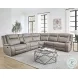 Finn Desert Taupe Performance Fabric Modular Reclining Sectional